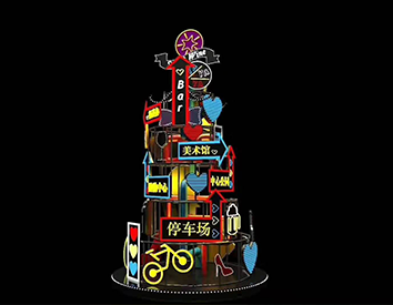 西安广告设计、西安形象墙设计、西安展览工厂